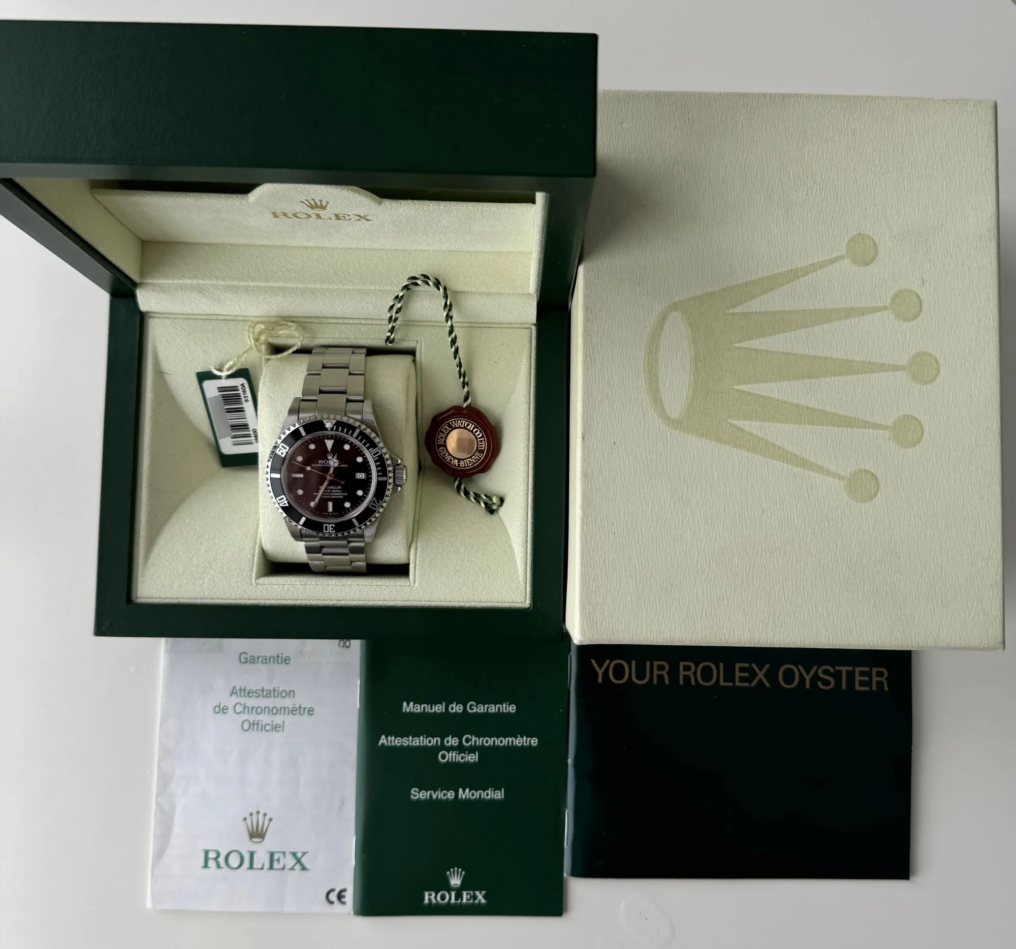 Rolex Sea-Dweller 16600 40mm Stainless steel Black 1