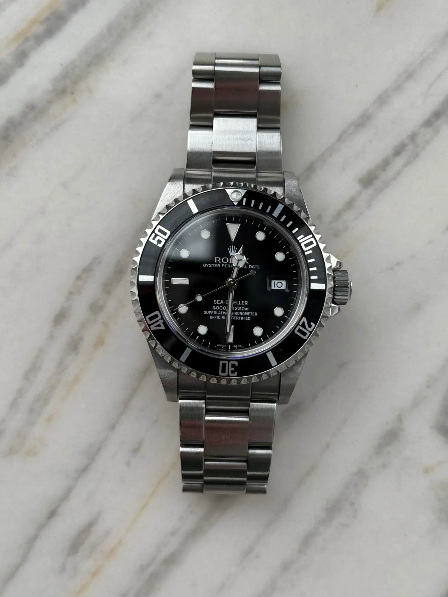 Rolex Sea-Dweller 16600 40mm Stainless steel Black 3