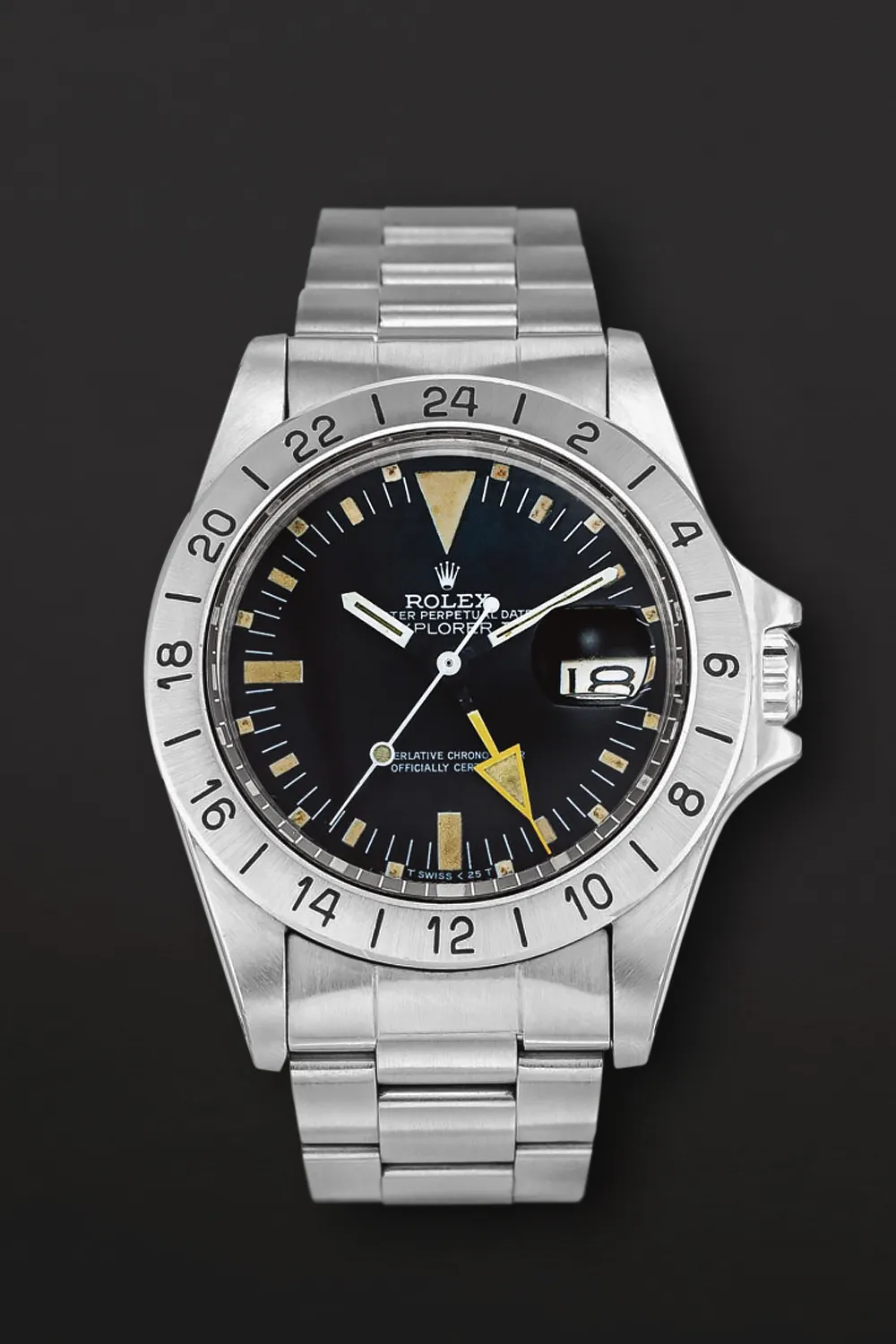 Rolex Explorer II 1655 40mm Stainless steel Black