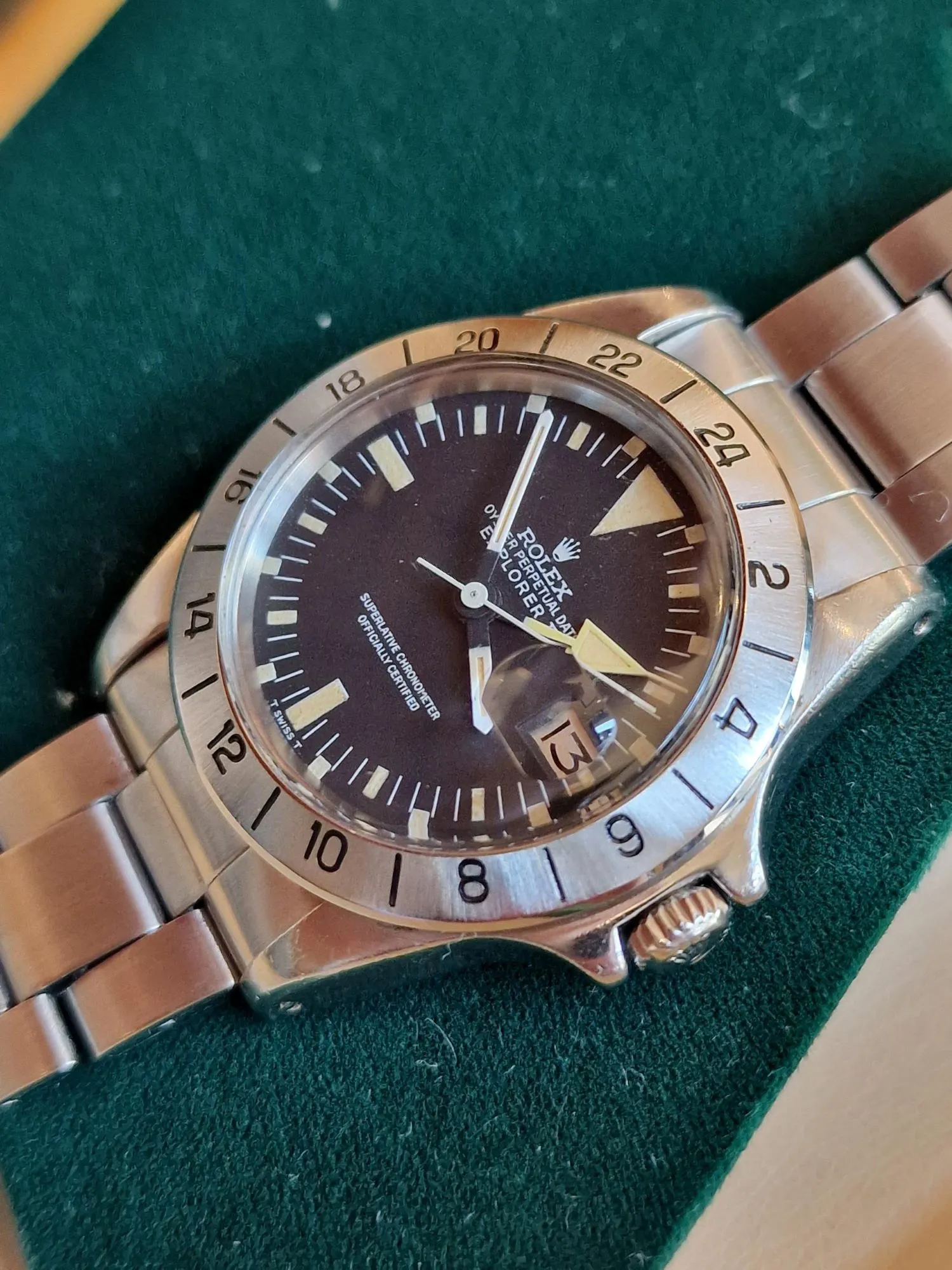 Rolex Explorer II 1655 40mm Stainless steel Black 2