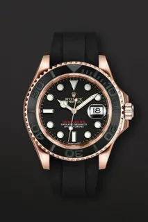 Rolex Yacht-Master 40 116655 18k rose gold Black