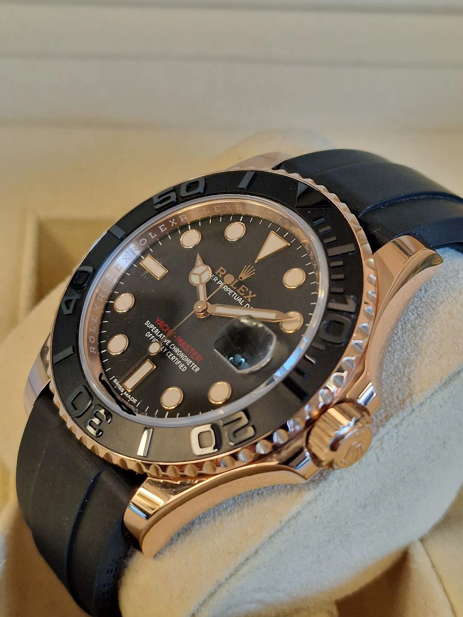 Rolex Yacht-Master 40 116655 40mm 18k rose gold Black 4