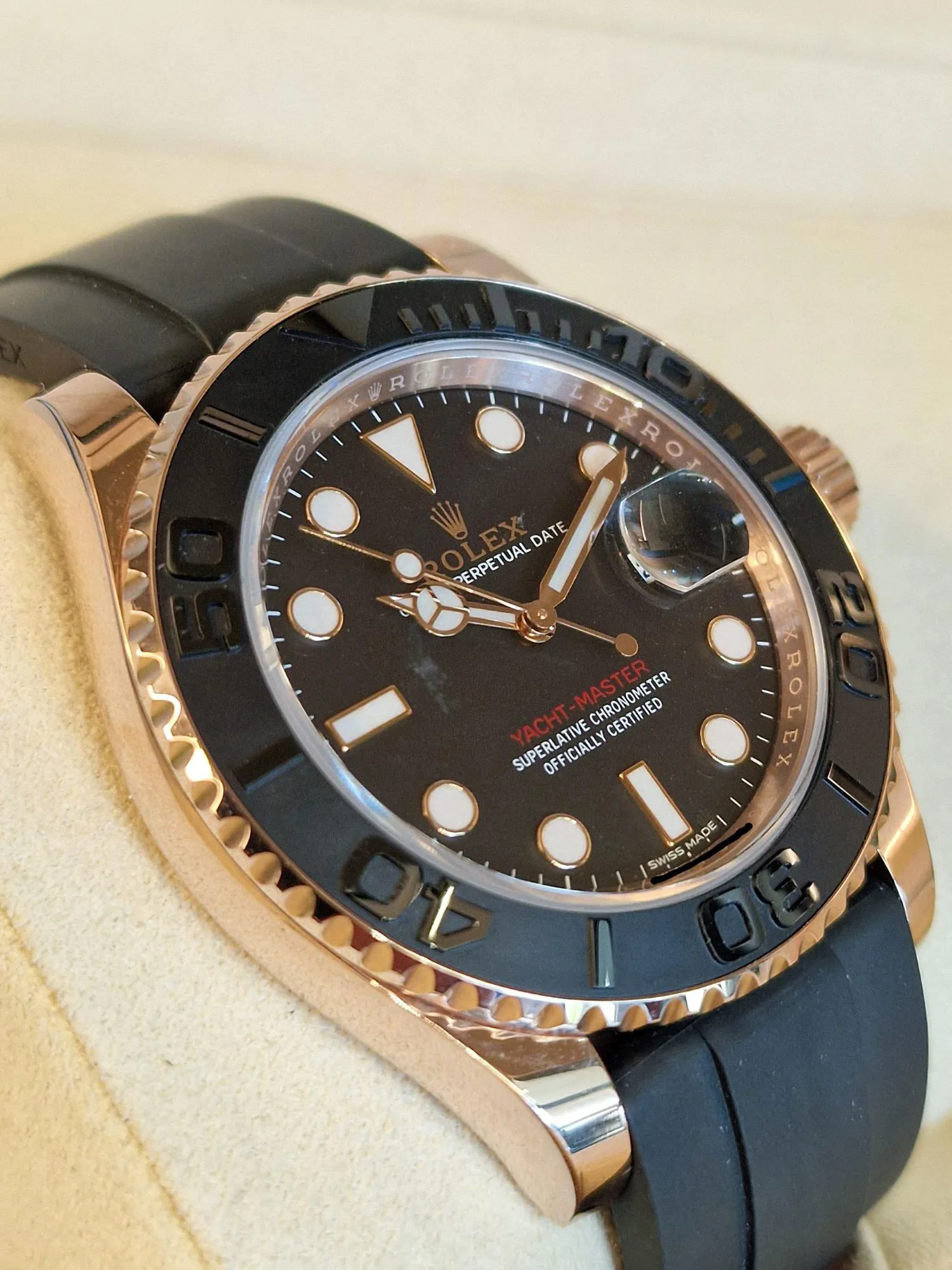 Rolex Yacht-Master 40 116655 40mm 18k rose gold Black 5