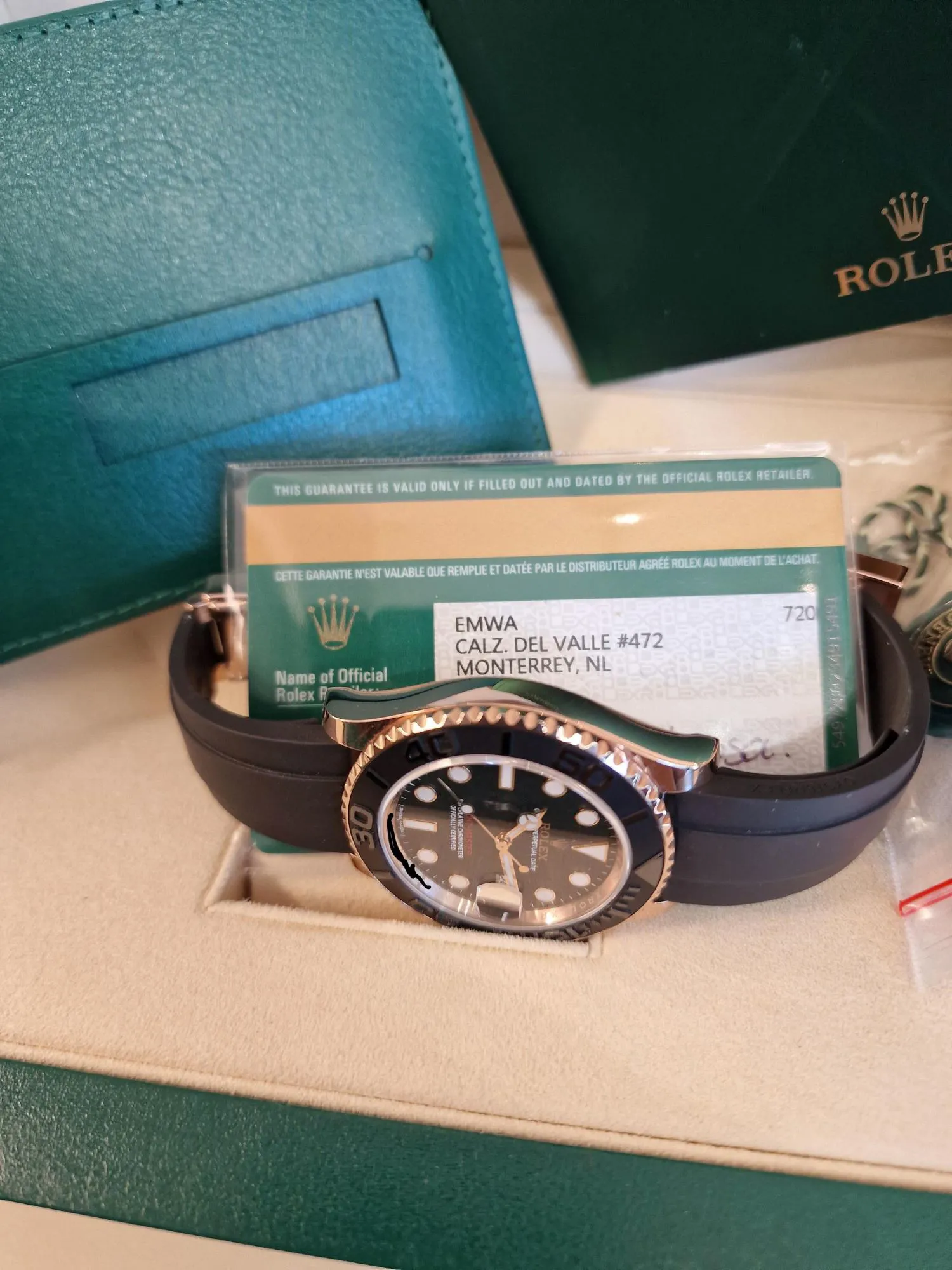 Rolex Yacht-Master 40 116655 40mm 18k rose gold Black 7