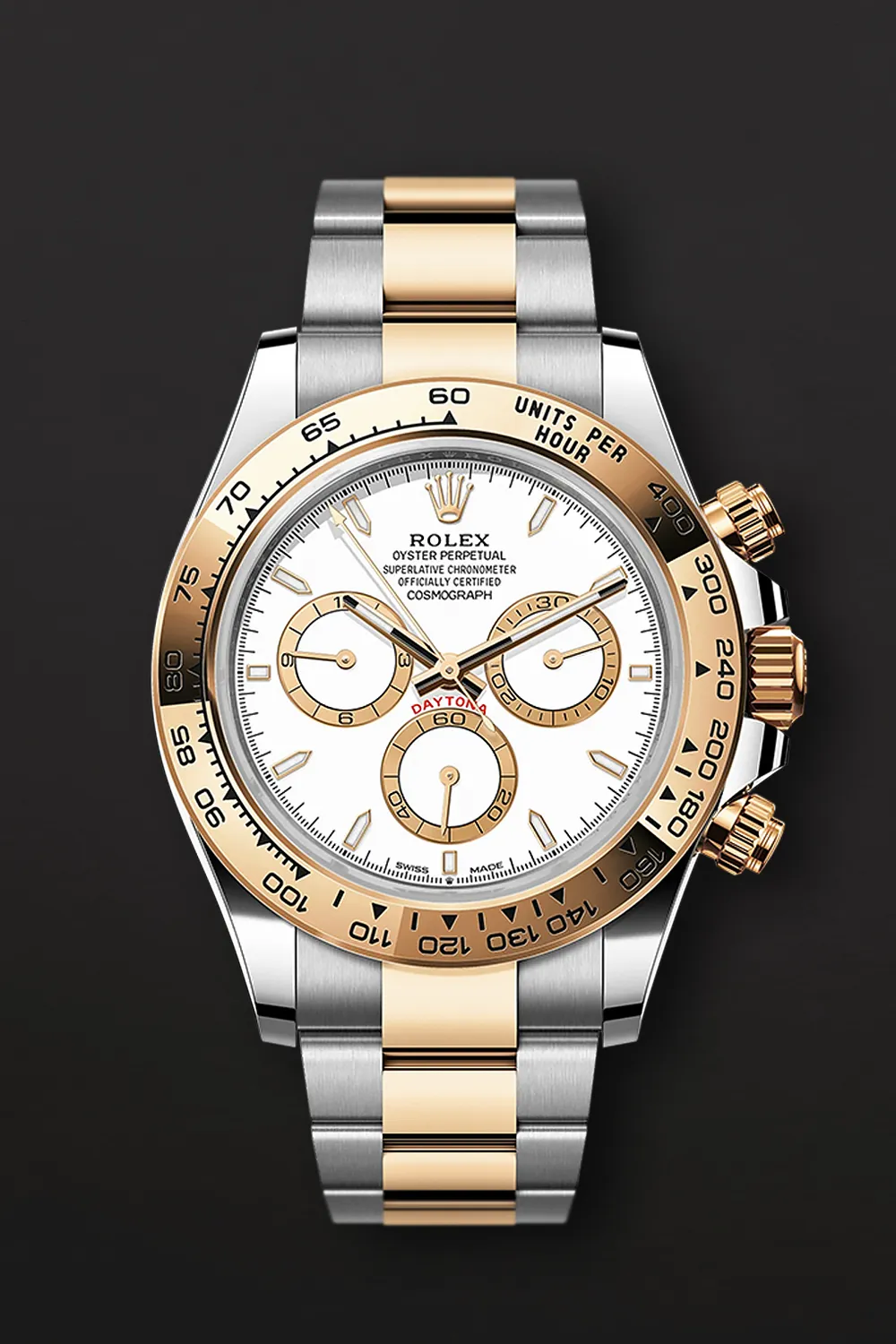 Rolex Daytona 126503 40mm Stainless steel and 18k yellow gold White