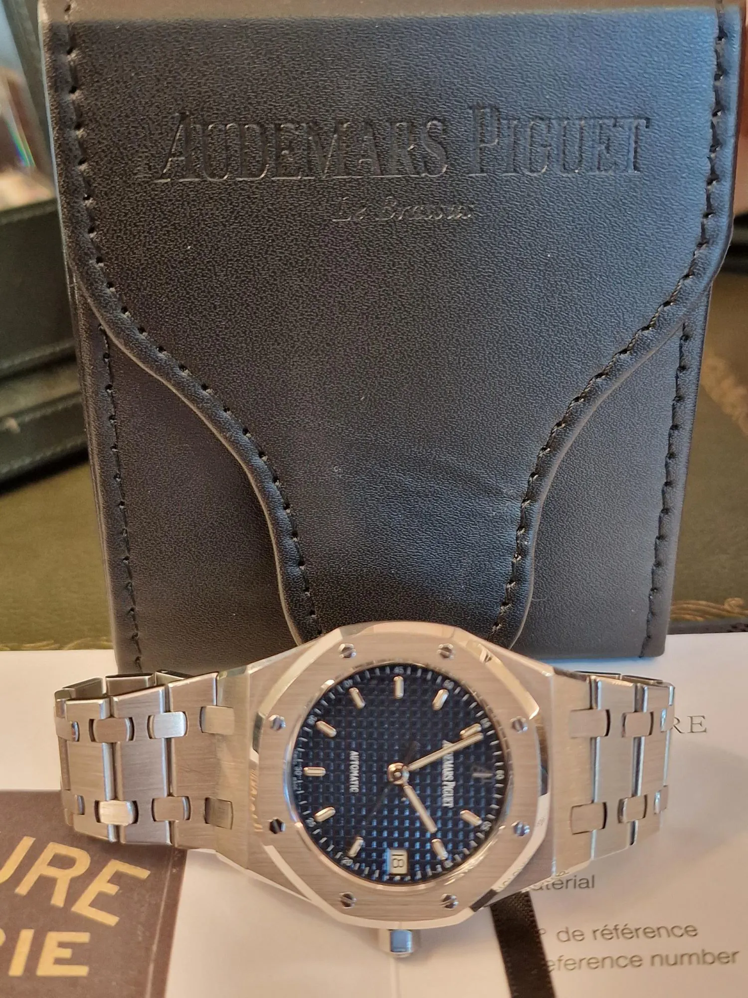 Audemars Piguet Royal Oak 14790ST 36mm Stainless steel Blue 1