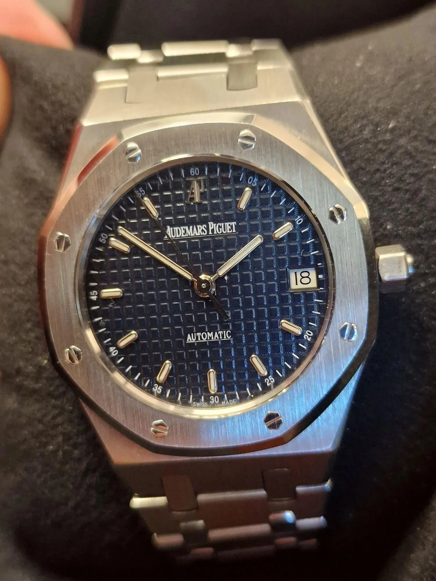 Audemars Piguet Royal Oak 14790ST 36mm Stainless steel Blue 2