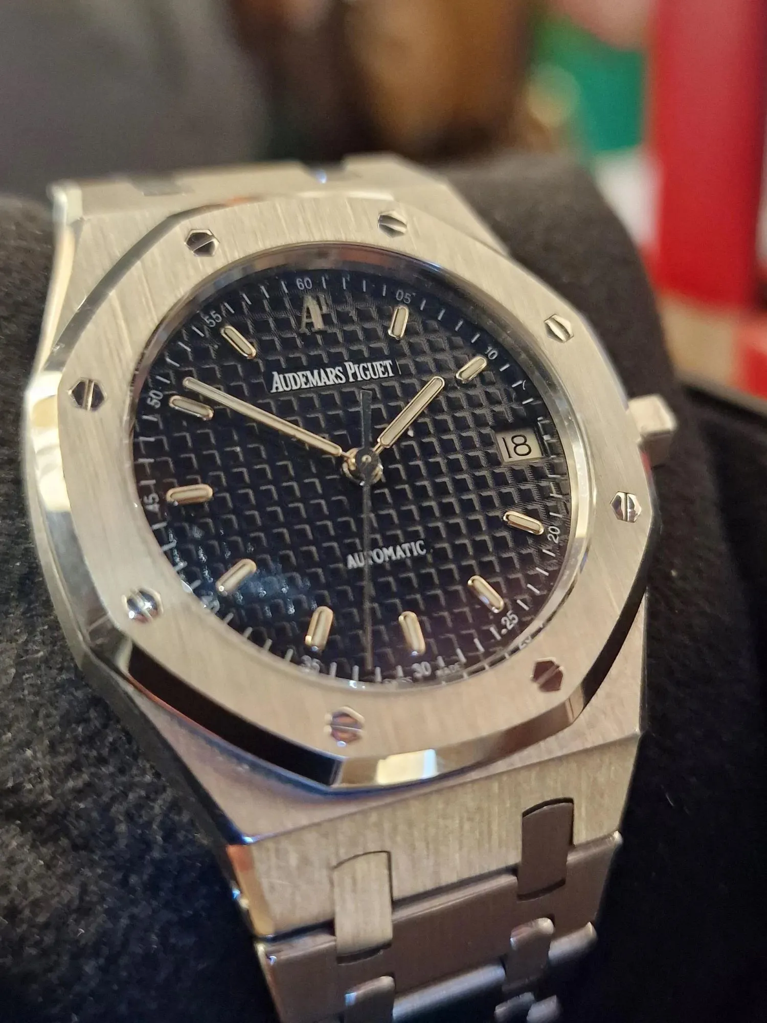 Audemars Piguet Royal Oak 14790ST 36mm Stainless steel Blue 4