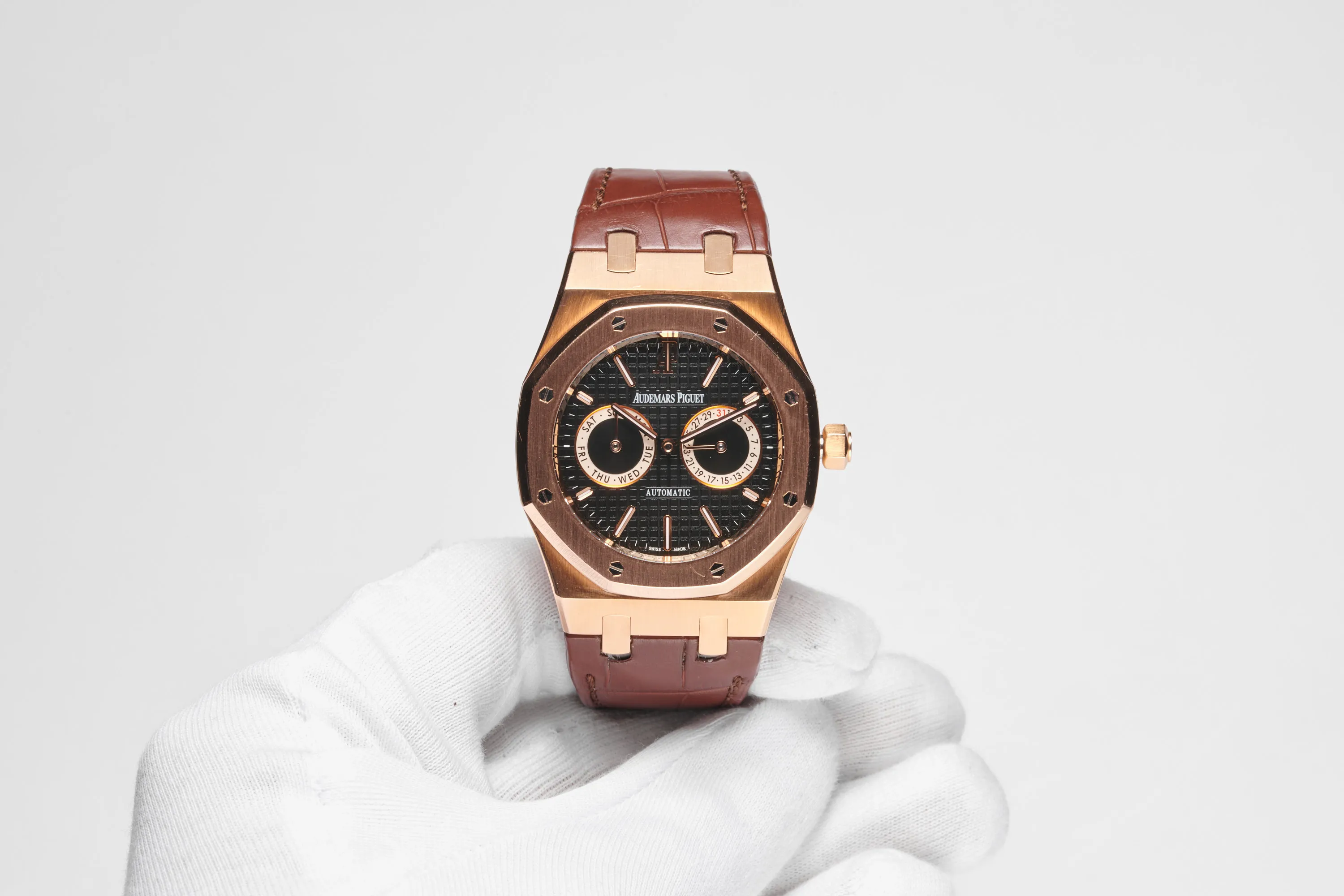 Audemars Piguet Royal Oak 26330OR.OO.D088CR.01.A 39mm 18k rose gold Black 1