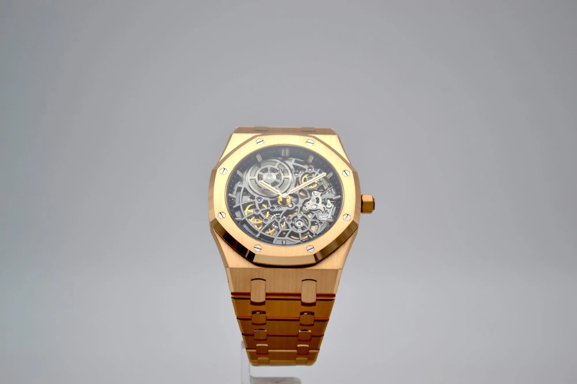 Audemars Piguet Royal Oak Jumbo 16204OR.OO.124 39mm 18k rose gold Skeletonized 1