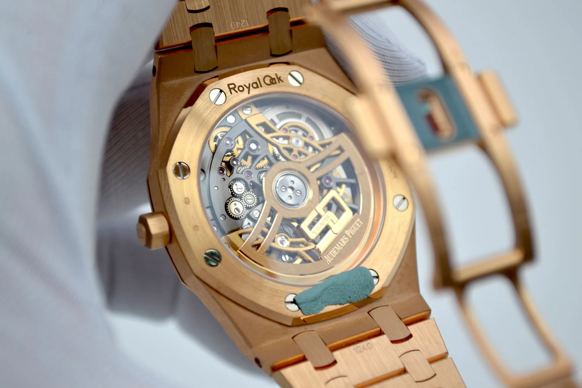 Audemars Piguet Royal Oak Jumbo 16204OR.OO.124 39mm 18k rose gold Skeletonized 8