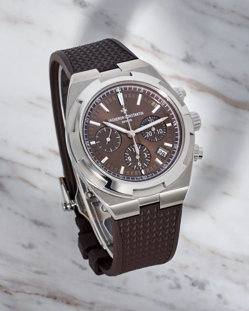 Vacheron Constantin Overseas Chronograph 5500V/110A-B148 42.5mm Stainless steel Blue 1