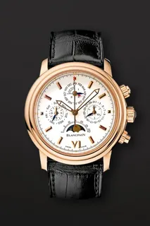 Blancpain Léman 2585-1418-53 18k rose gold White