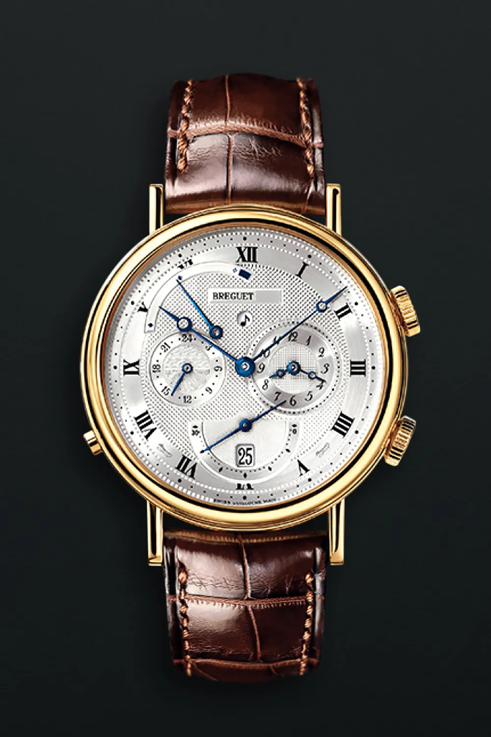 Breguet Classique 5707ba/12/9v6 39mm 18k yellow gold Silver