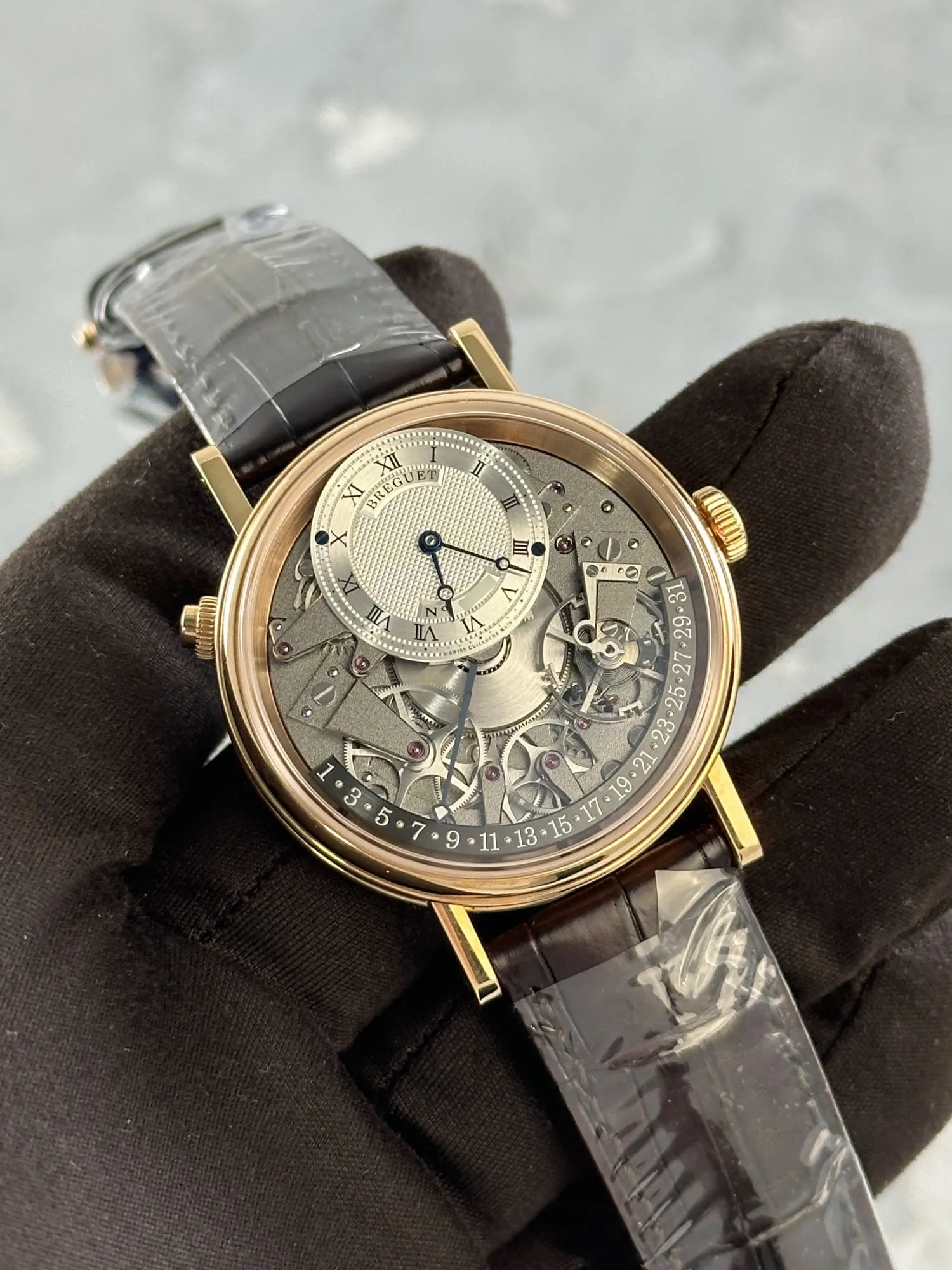 Breguet Tradition 7597BR/G1/9WU 40mm Rose gold Silver 2