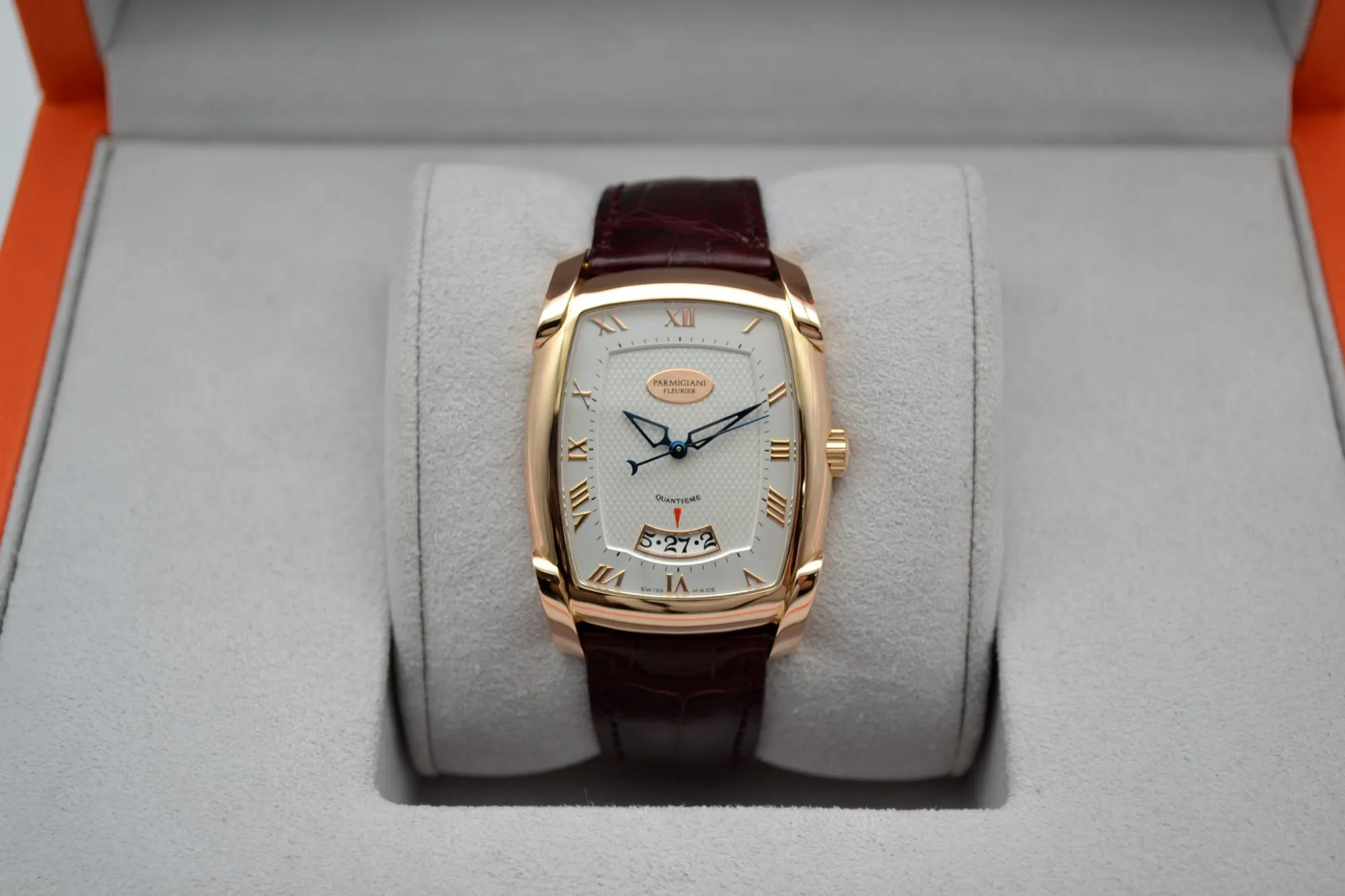 Parmigiani Fleurier Forma Grande PF006793 46mm 18k rose gold White 1