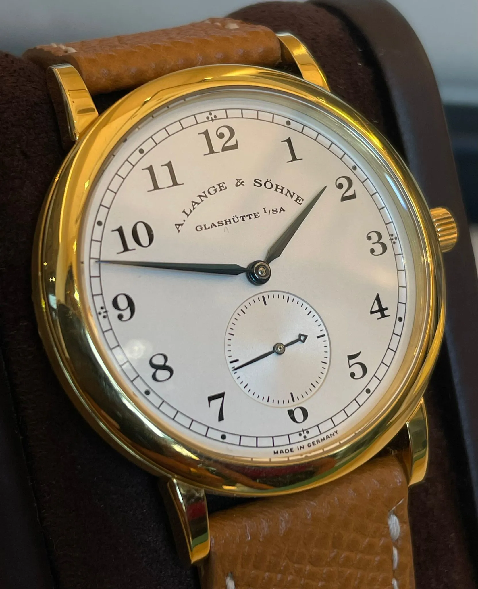 A. Lange & Söhne 1815 206.021 36mm 18k yellow gold Silver 6