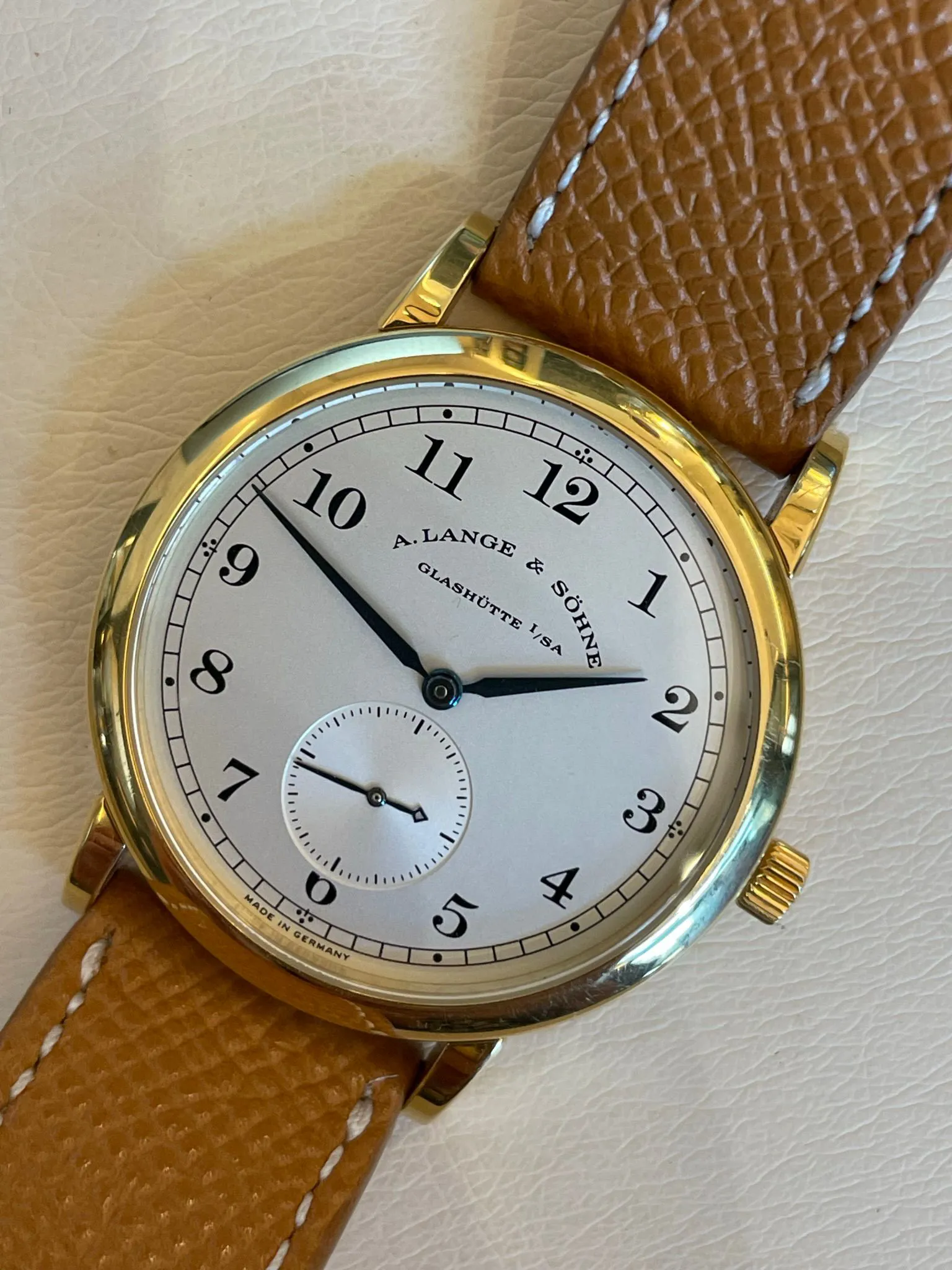 A. Lange & Söhne 1815 206.021 36mm 18k yellow gold Silver 7