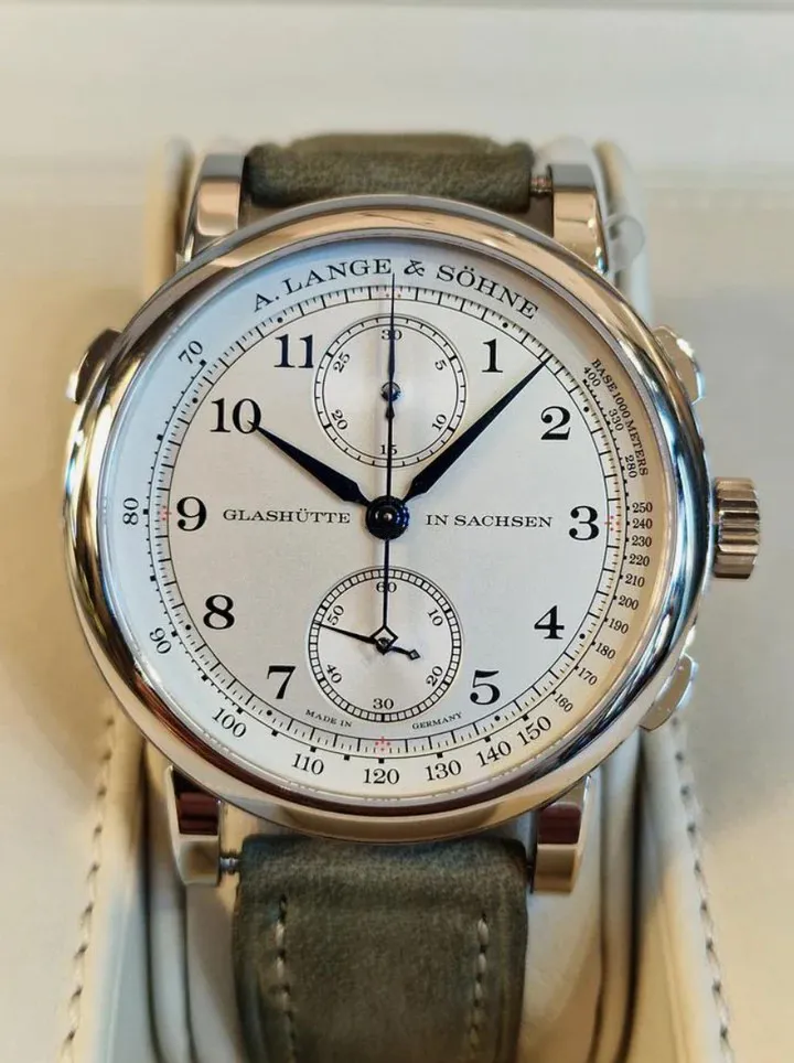 A. Lange & Söhne 1815 425.025 41mm Platinum Silver 1