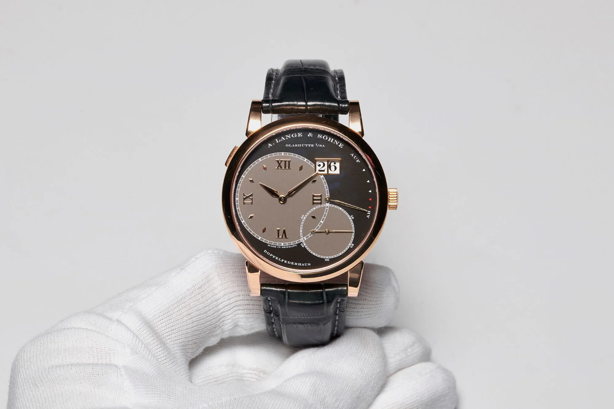 A. Lange & Söhne Grand Lange 1 115.031F 42mm 18k rose gold Gray 1