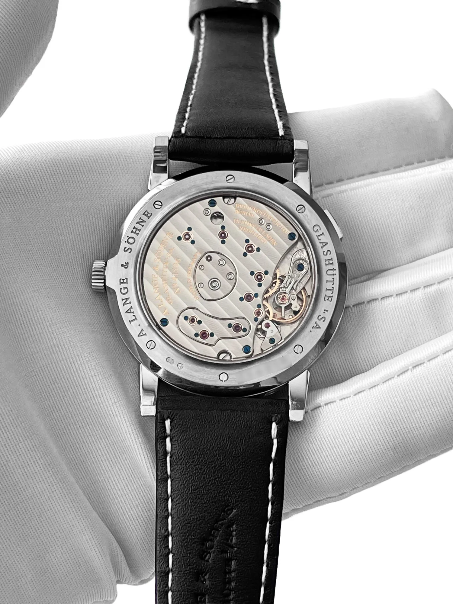 A. Lange & Söhne Grand Lange 1 115.029 42mm 18k white gold Black 2