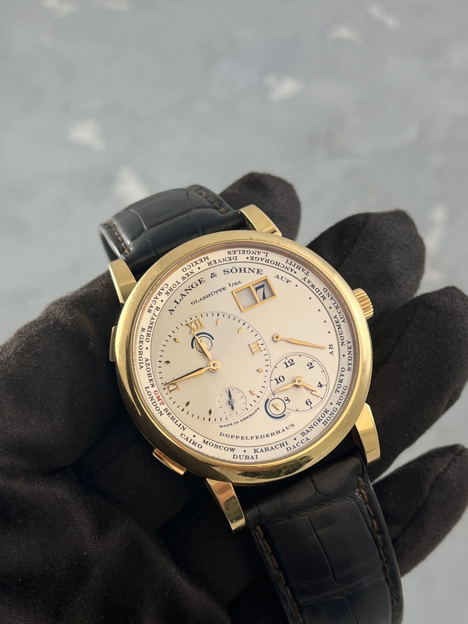 A. Lange & Söhne Lange 1 116.032 42mm 18k rose gold Silver 1