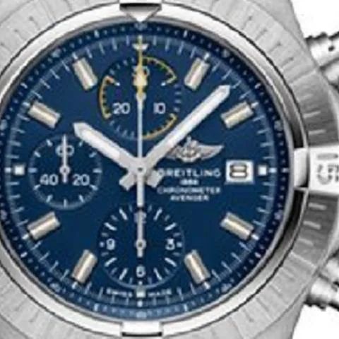 Breitling Avenger A13317101C1A1 45mm Stainless steel Blue 4