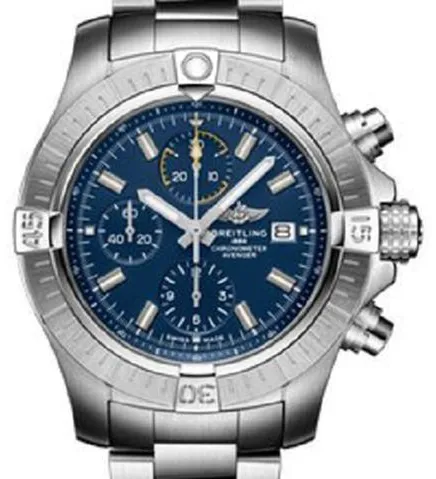 Breitling Avenger A13317101C1A1 45mm Stainless steel Blue 6