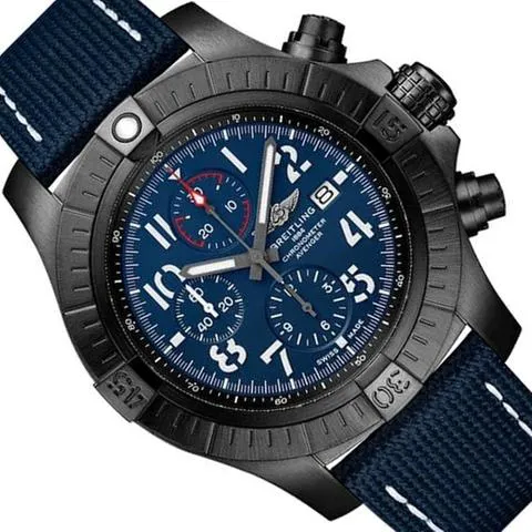 Breitling Avenger V13375101C1X2 48mm Titanium Blue 6