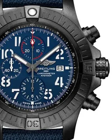 Breitling Avenger V13375101C1X2 48mm Titanium Blue 9