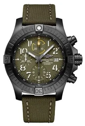 Breitling Avenger V13317101L1X2 45mm Titanium Green