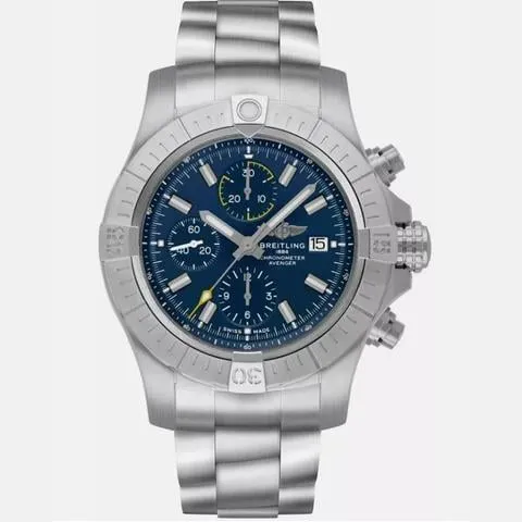 Breitling Avenger A13317101C1A1 45mm Stainless steel Blue