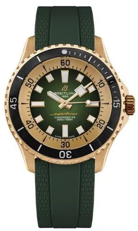 Breitling Superocean N17375201L1S1 42mm Bronze Green