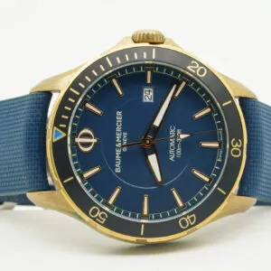 Baume & Mercier Clifton M0A10502 M0A 42mm Bronze Blue 2