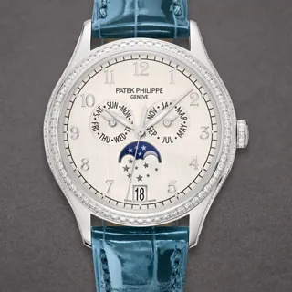 Patek Philippe Annual Calendar 4947G-010 White gold Silver