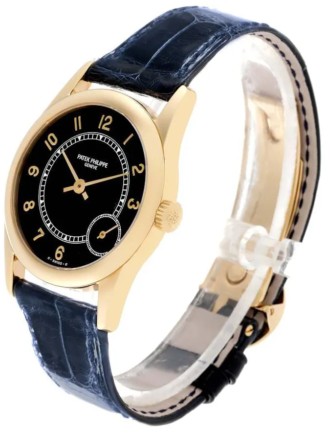 Patek Philippe Calatrava 5000J-001 33mm Yellow gold Black 1