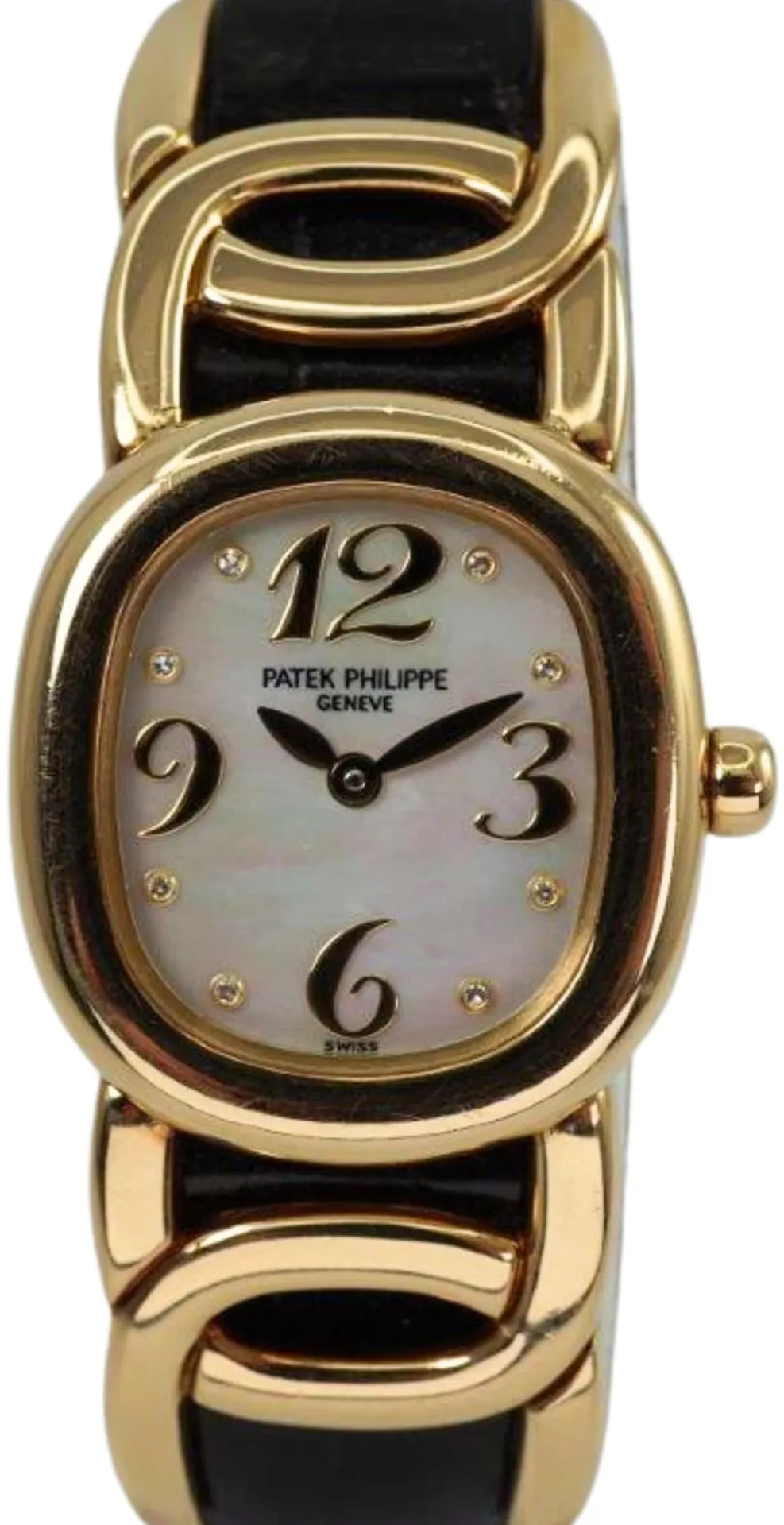 Patek Philippe Golden Ellipse 4830 26mm Yellow gold Mother-of-pearl