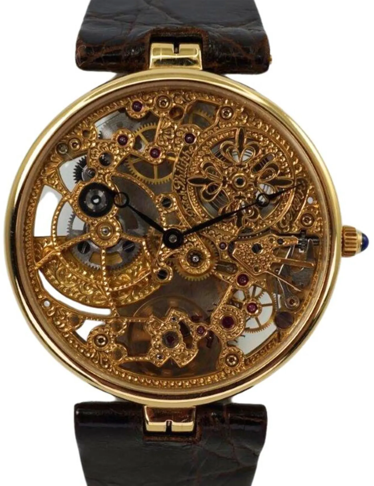 Patek Philippe Skeletonized 3878J 31mm Yellow gold Skeletonized