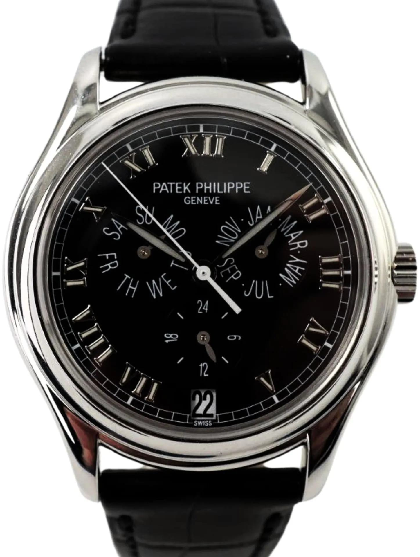 Patek Philippe Annual Calendar 5035P-001 37mm Platinum Black