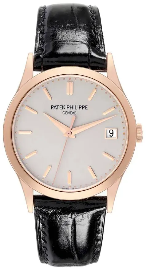 Patek Philippe Calatrava 5296R-010 38mm Rose gold Silver