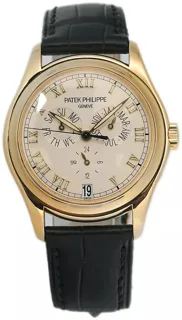 Patek Philippe Annual Calendar 5035 Yellow gold Silver