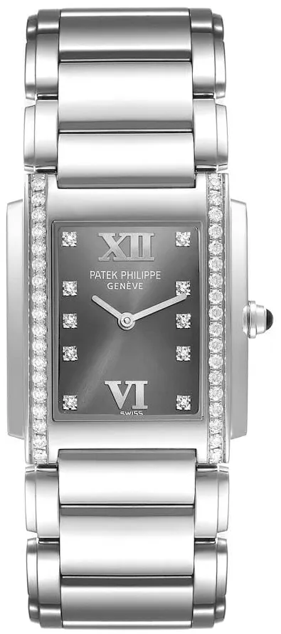 Patek Philippe Twenty~4 4910/10A-010 25.1mm Stainless steel Gray