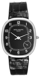 Patek Philippe Golden Ellipse 5028G-001 White gold Black