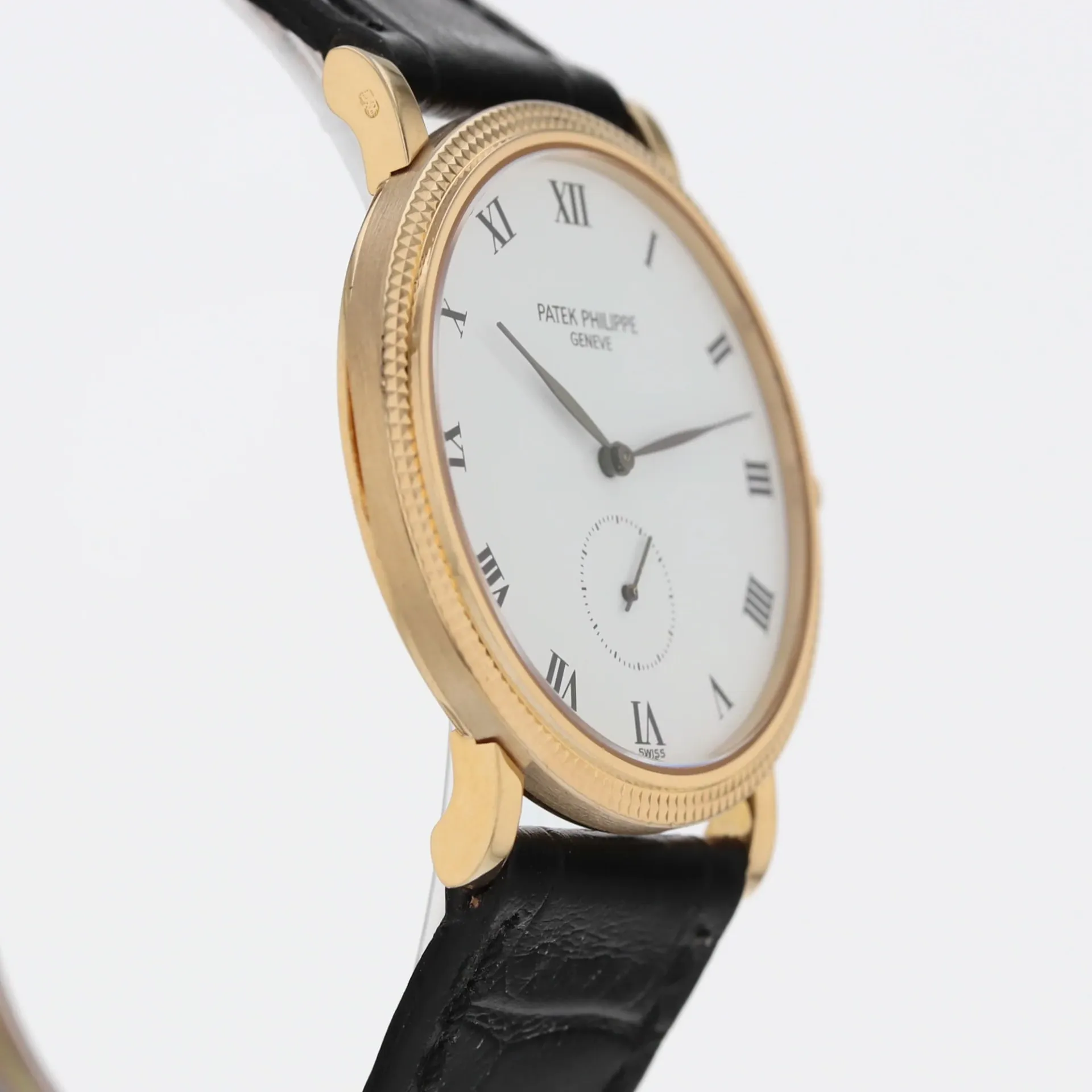 Patek Philippe Calatrava 3919J 33mm Yellow gold White 2