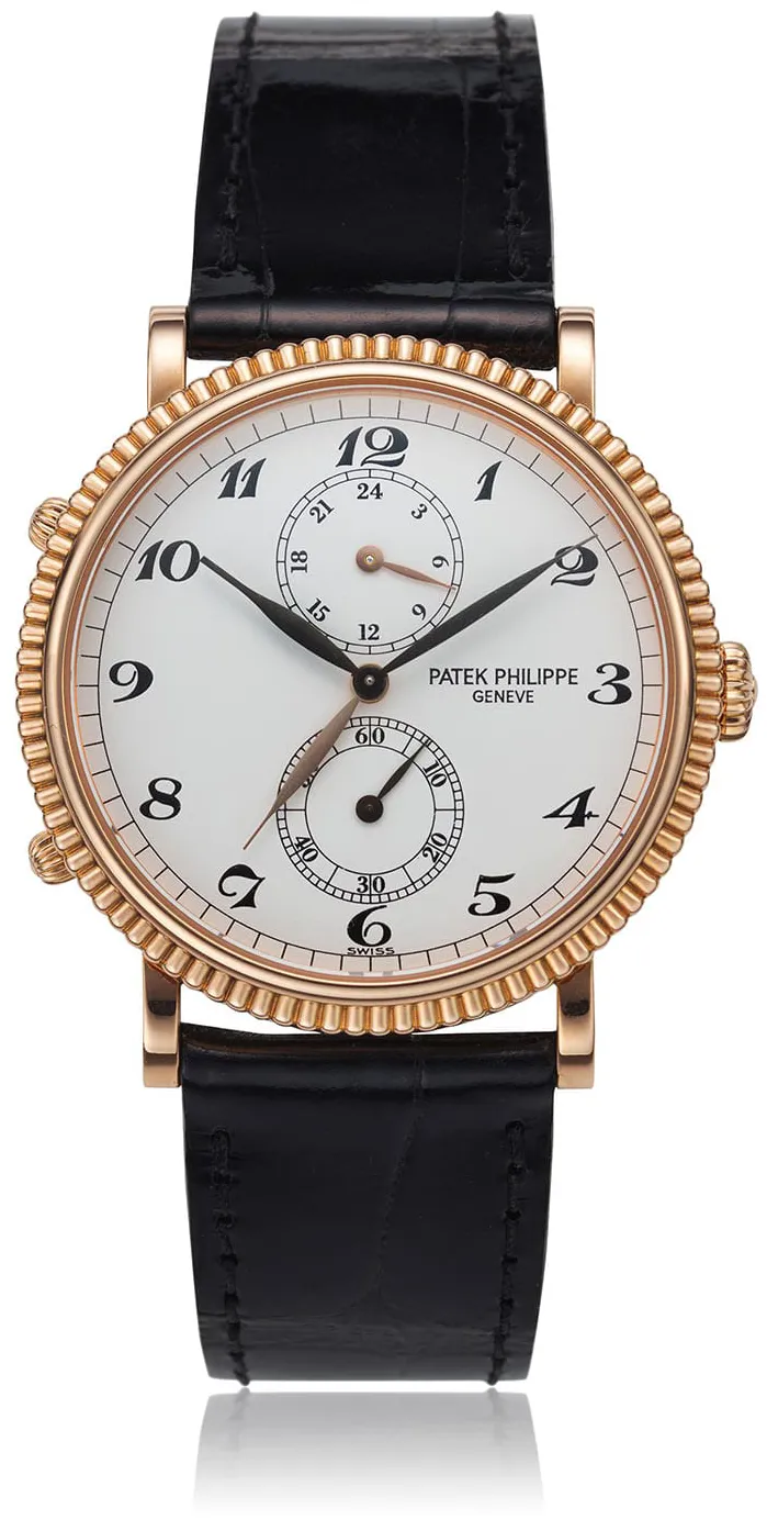 Patek Philippe Calatrava 5034R 34mm Rose gold White