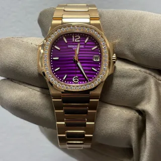 Patek Philippe Nautilus 7010/1R-013 Rose gold Purple