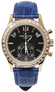 Patek Philippe Annual Calendar Chronograph 5961R-010 Rose gold Black