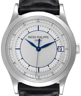 Patek Philippe Calatrava 5296G-001 White gold Silver