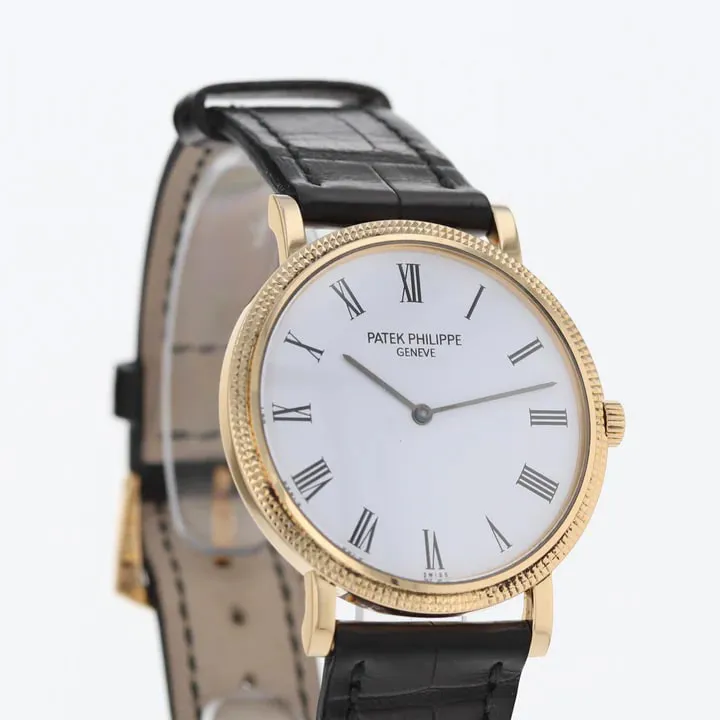 Patek Philippe Calatrava 5120J-001 35mm Yellow gold White 4