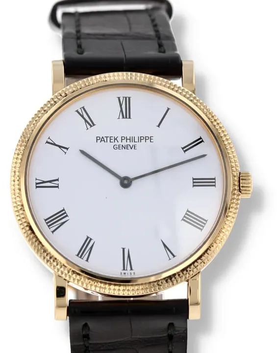 Patek Philippe Calatrava 5120J-001 35mm Yellow gold White 5